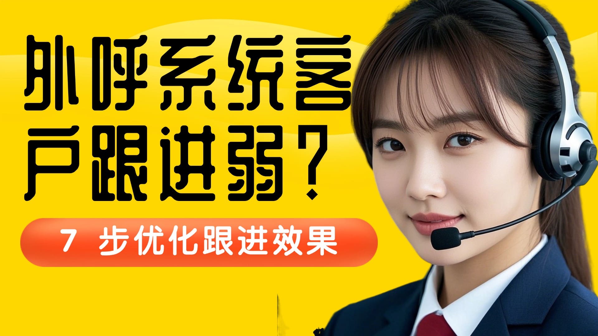 外呼系统客户跟进弱？7 步优化跟进效果
